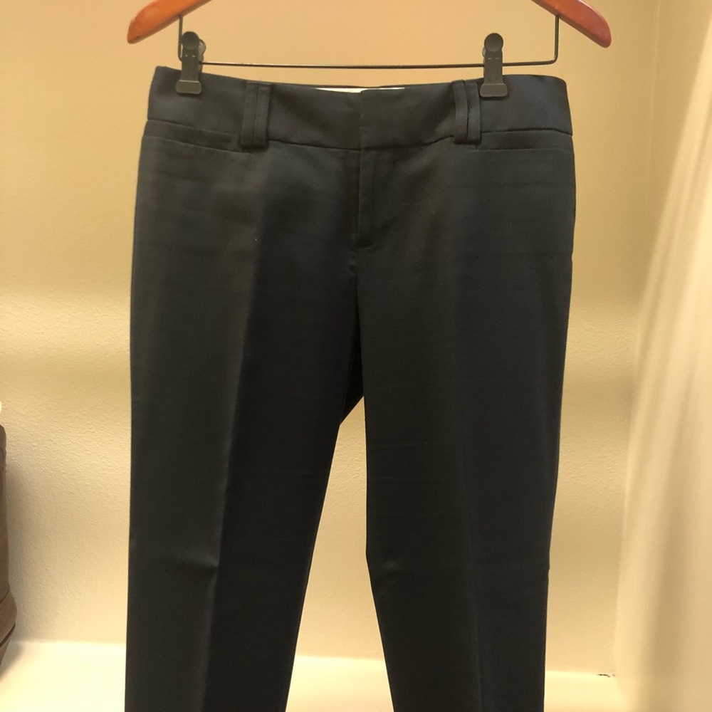 Black banana republic cropped pants